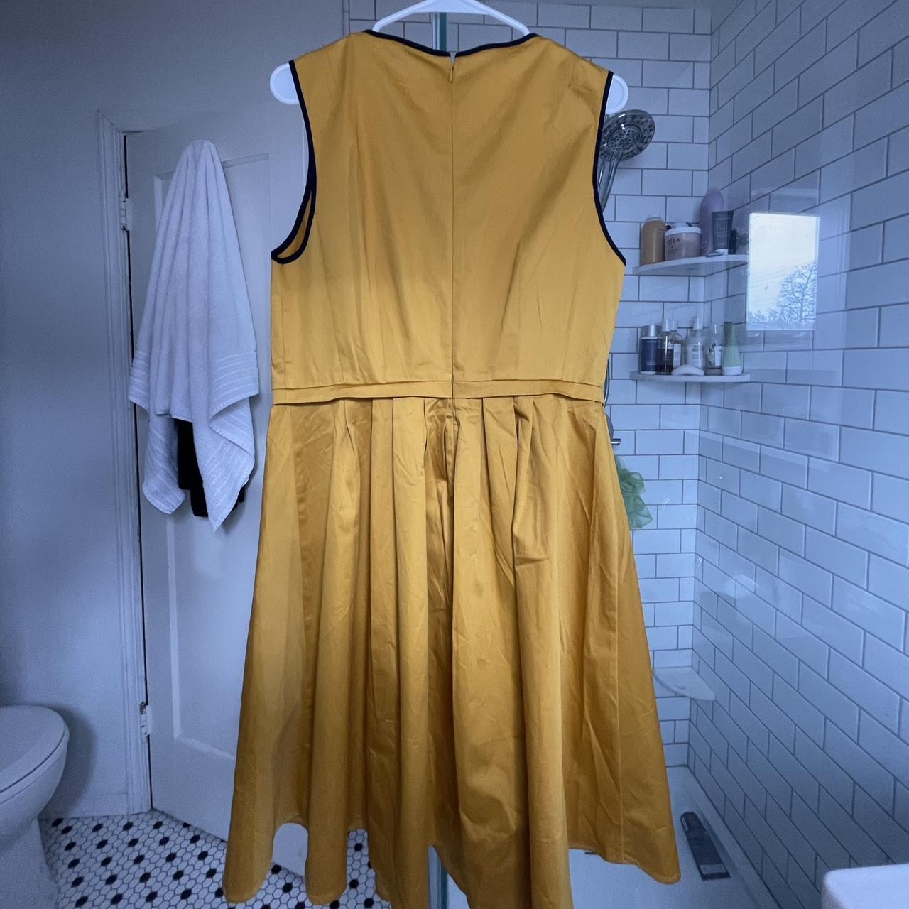 Boden Women's Yellow Dress | Depop