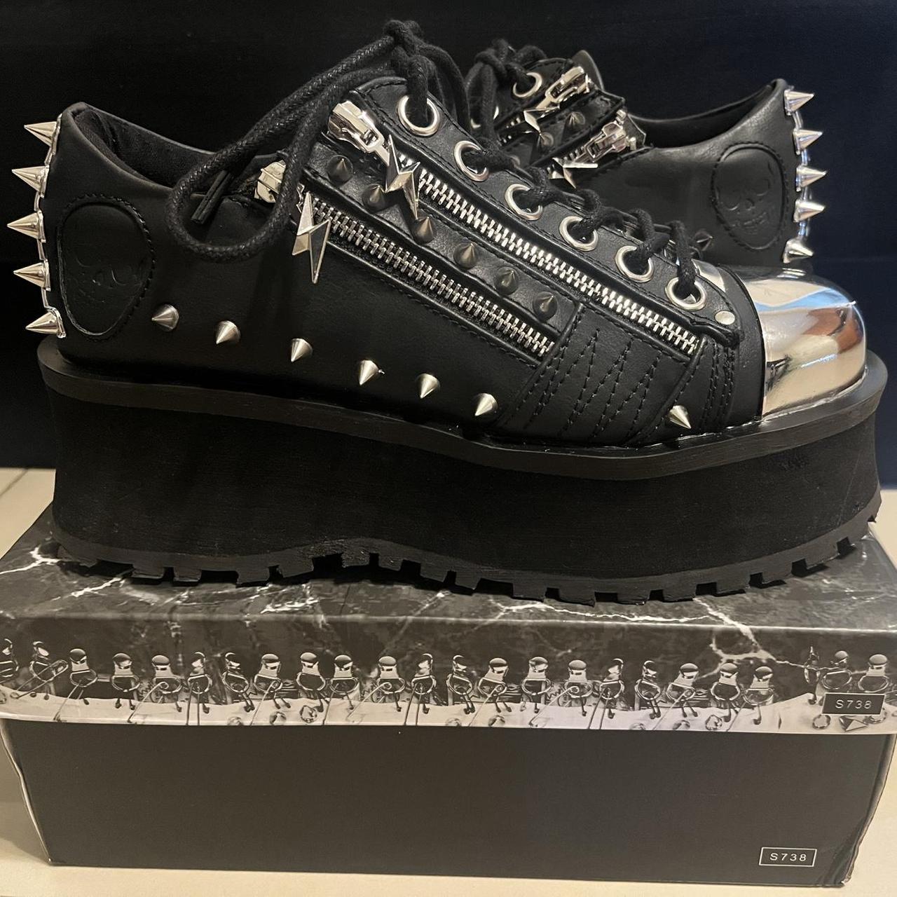 Demonia Gravedigger-04 Size in US Men's Depop