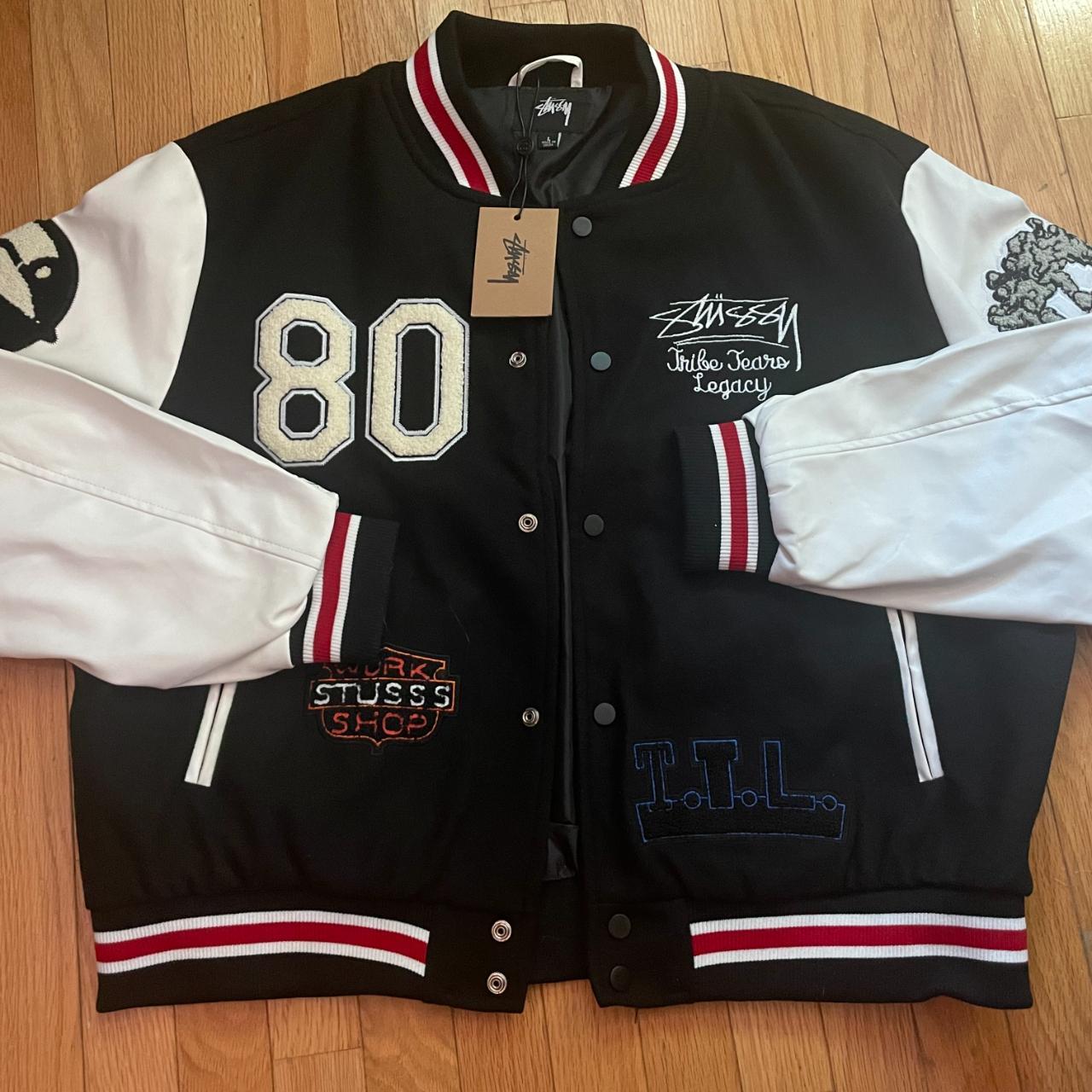 Stussy Varsity Jacket Brand New W/Tags XL Same Day... - Depop