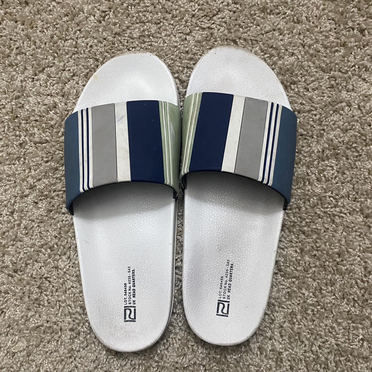 Mens sliders hot sale river island