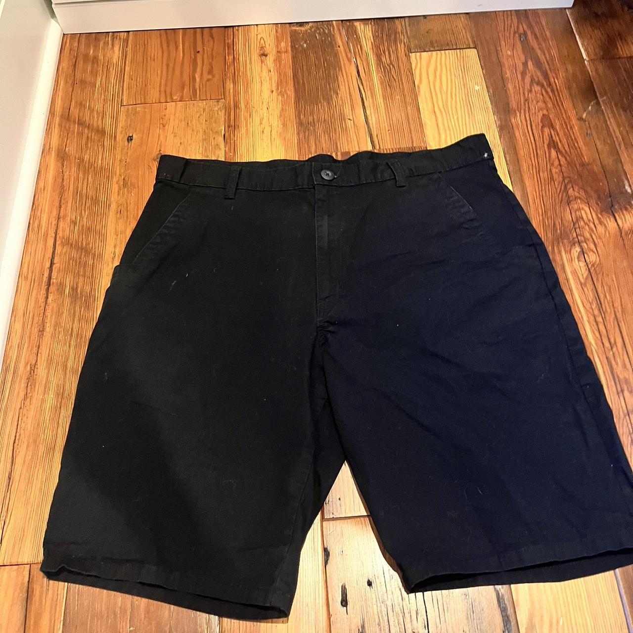 Black dickies shorts Waist size (33) Good... - Depop