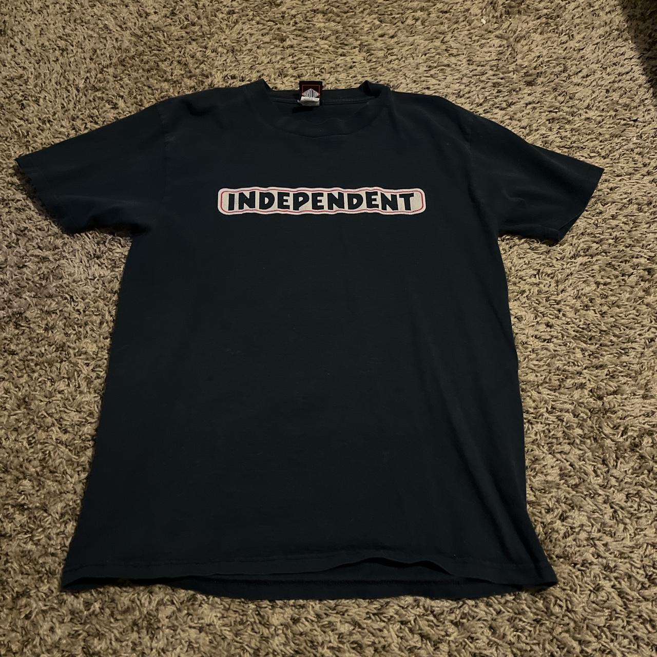 Independent Men's Navy Tshirt Depop