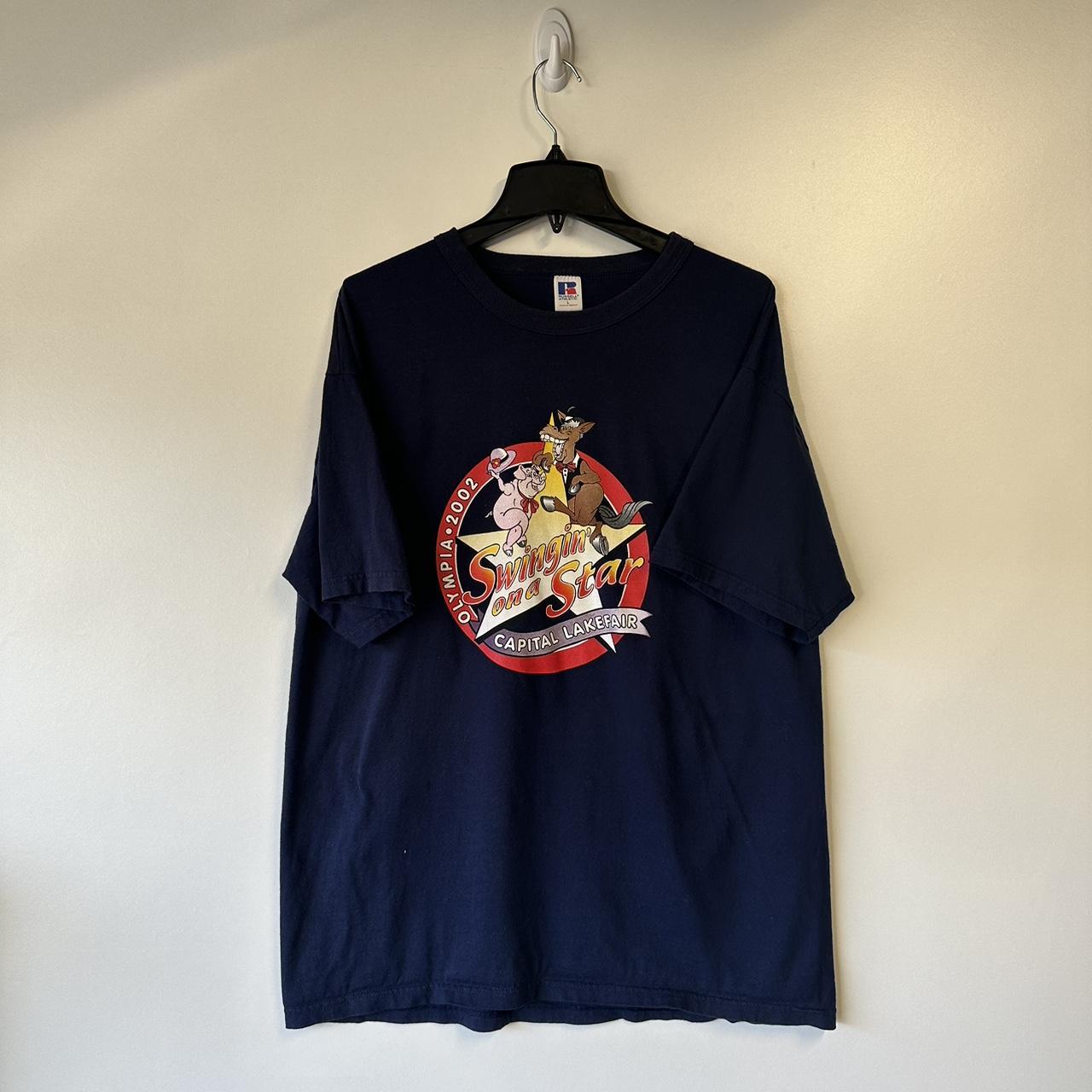 Vintage 2000s ‘Swingin on a star!’ T-shirt. Good... - Depop