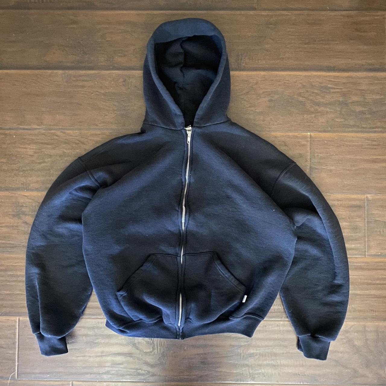 Vintage Blank Russell Athletic Hoodie Move... - Depop