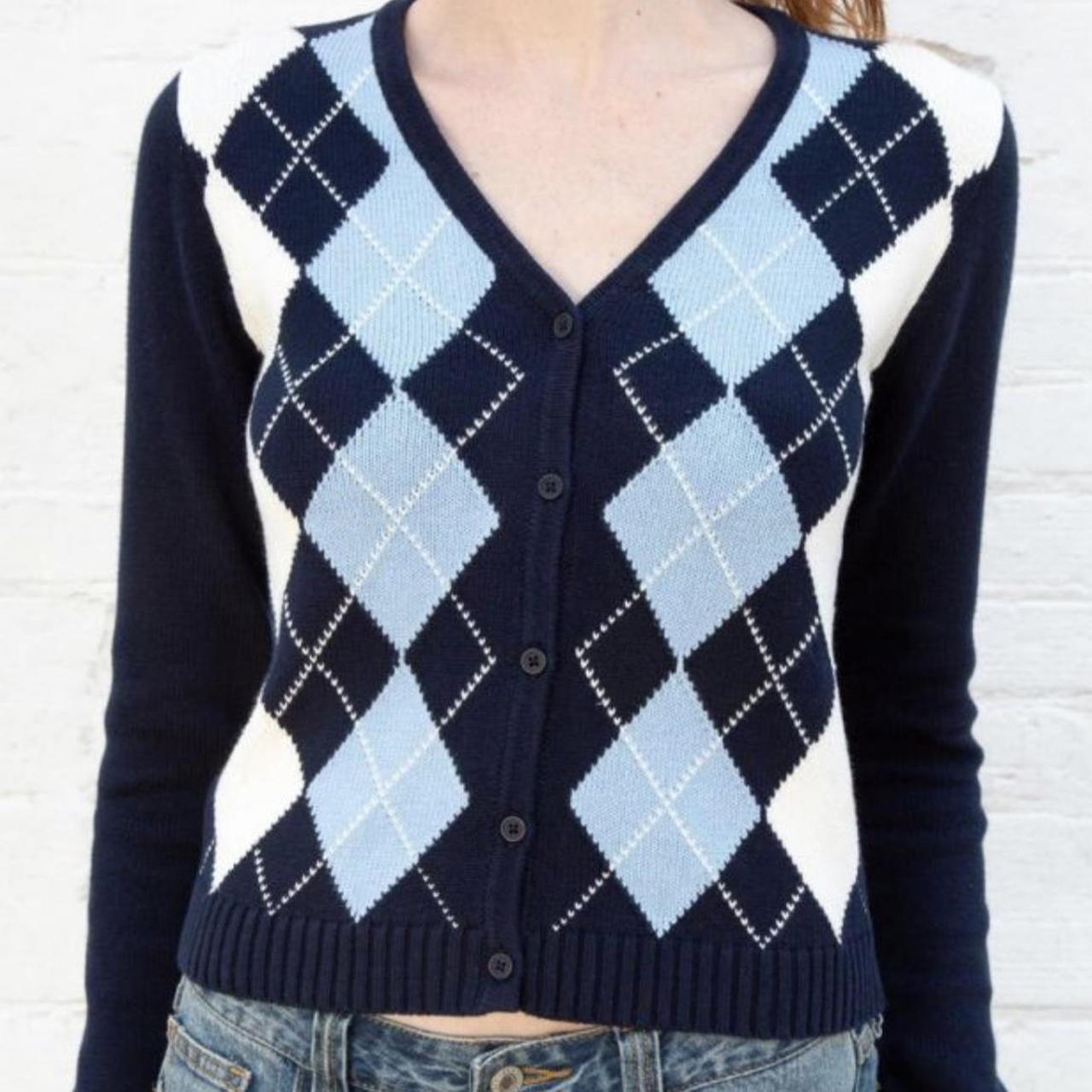 Brandy Melville Plaid Cardigan Sweaters