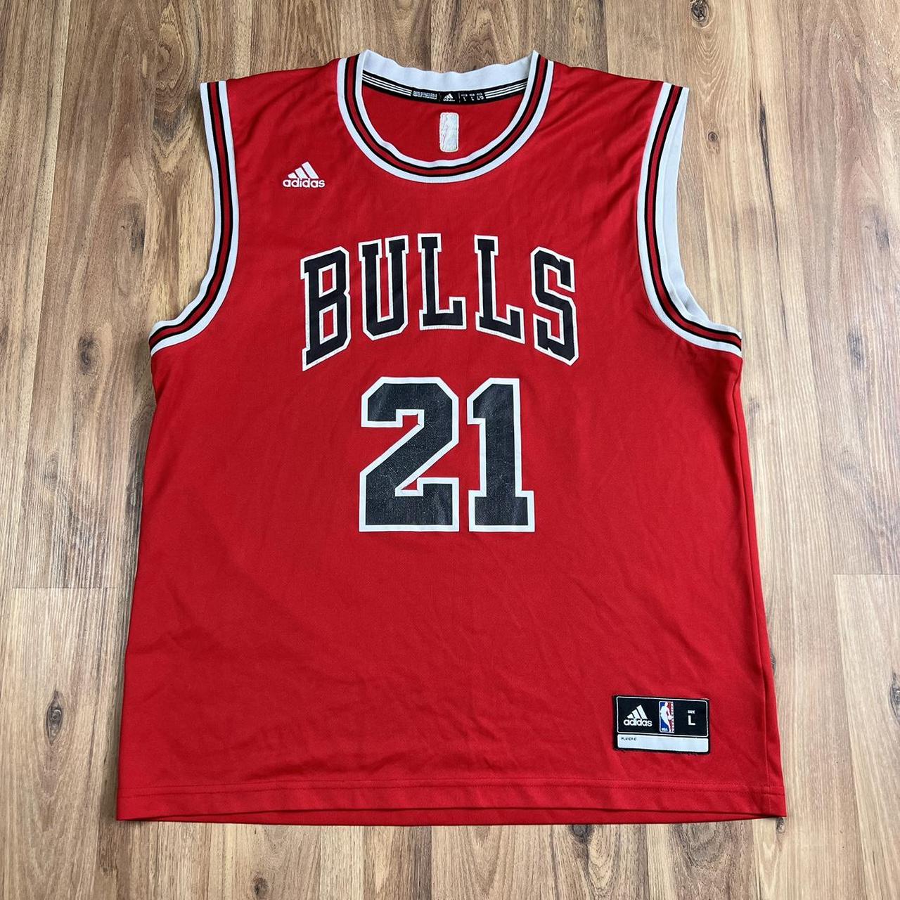 Chicago Bulls Jimmy Butler Adidas NBA Jersey • good... - Depop