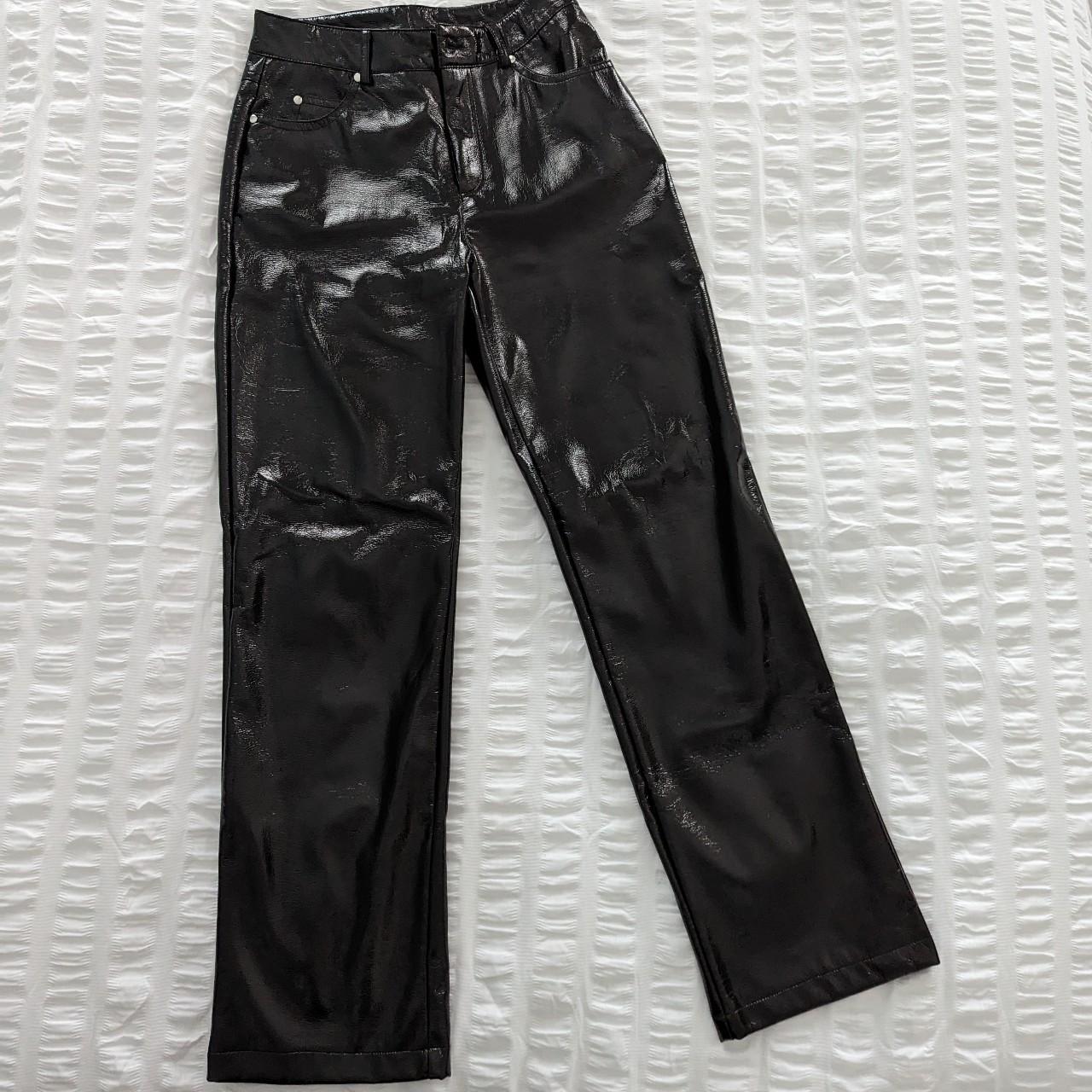 Primark vinyl sale trousers