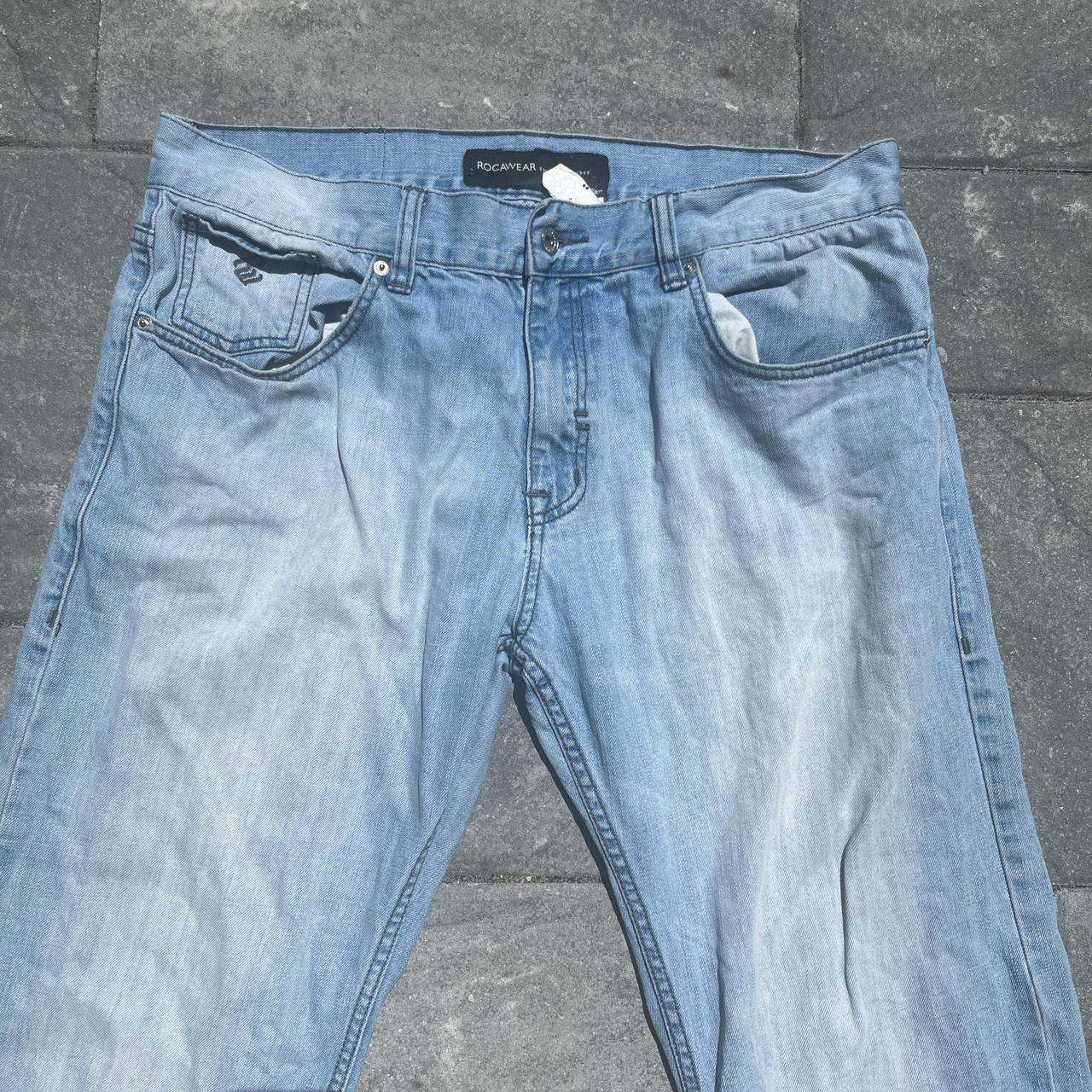 ROCAWEAR Y2K BAGGY FIT JEANS Good condition rocawear... - Depop