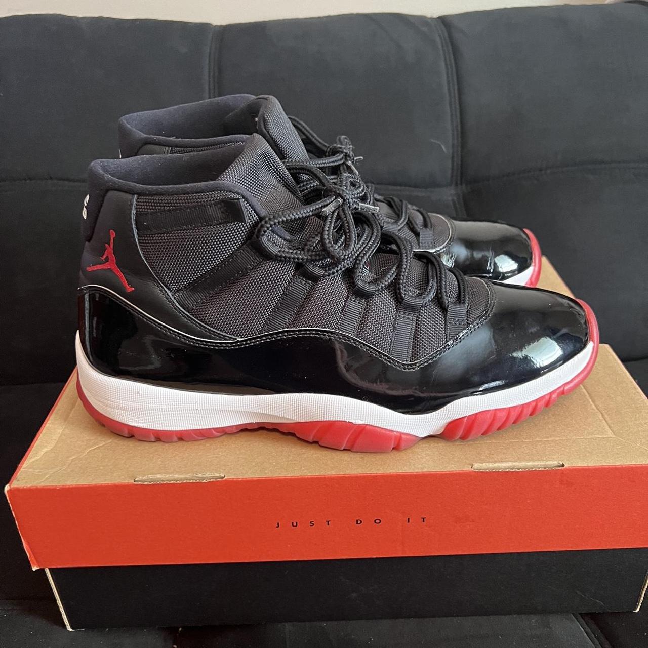 Used Bred Jordan 11 Size 13 OG All - Depop