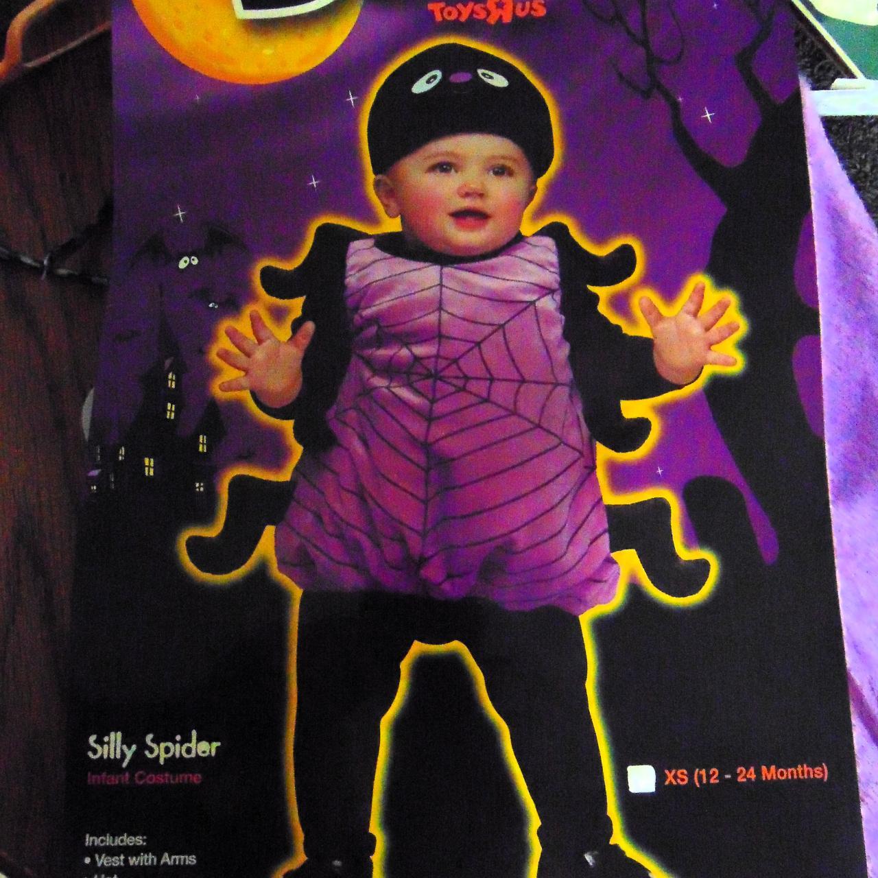 Toy R Us Toddler Halloween Plush Spider costume,... - Depop