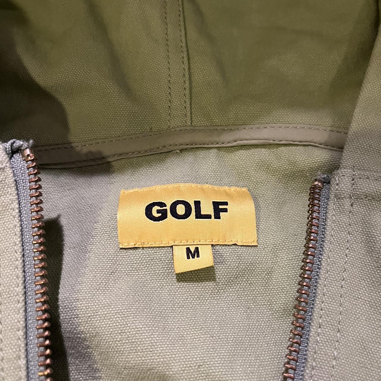 Golf Wang Men's Green Jacket Depop