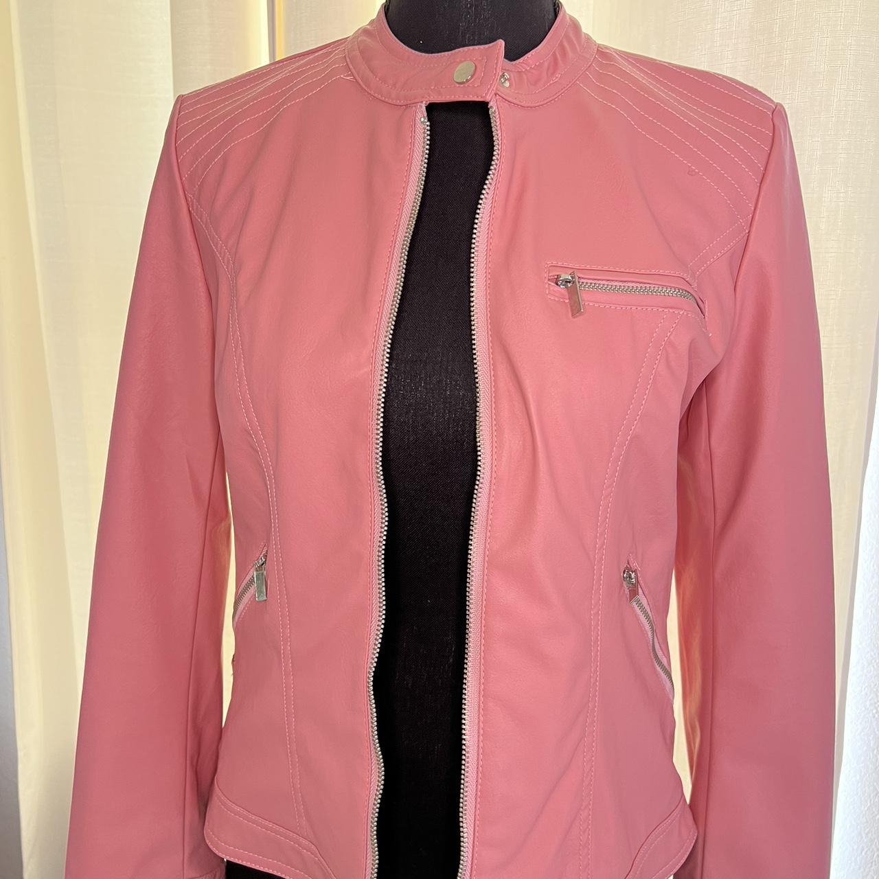 Women's Pink Jacket | Depop