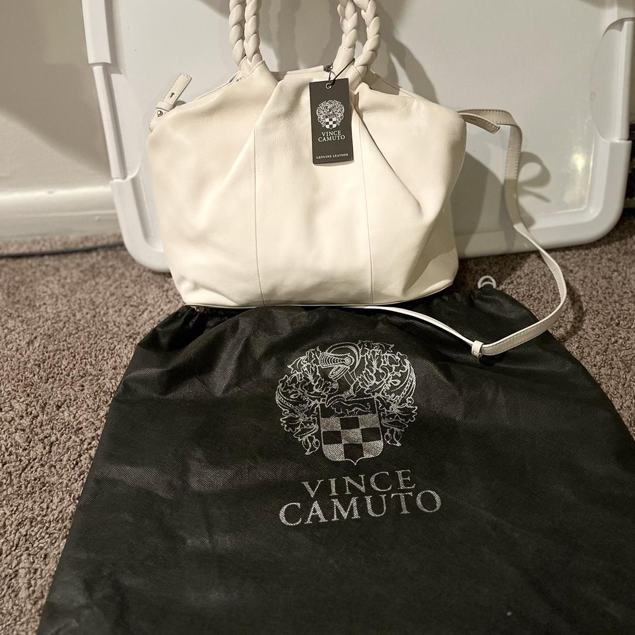 Vince Camuto Women's White online Leather handbag