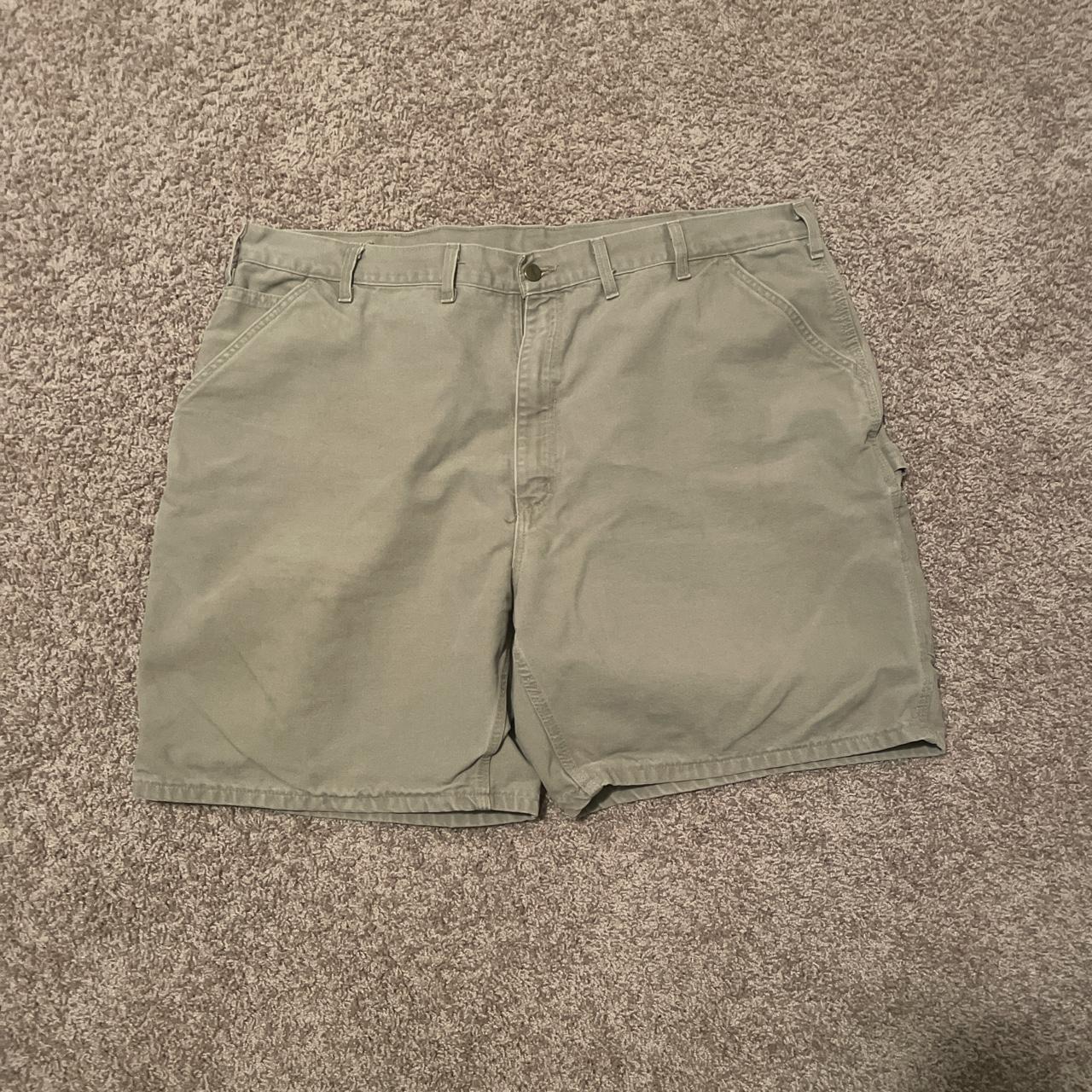 Carhart Shorts. Big but they look cool if you synch... - Depop