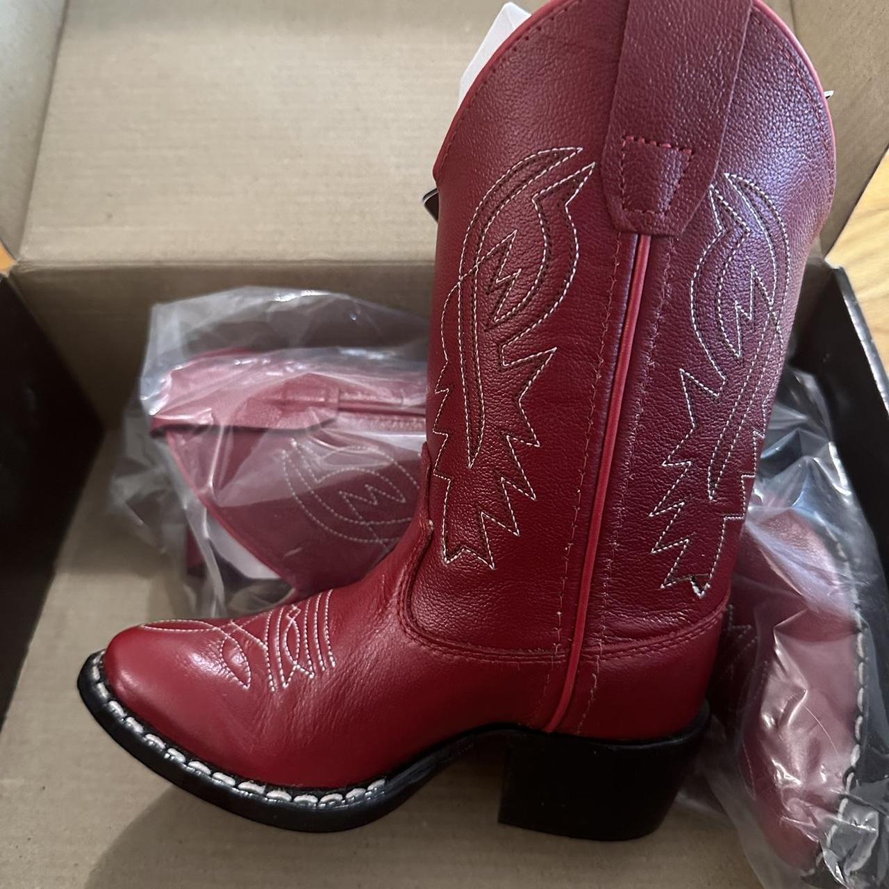 Old West Red Boots | Depop