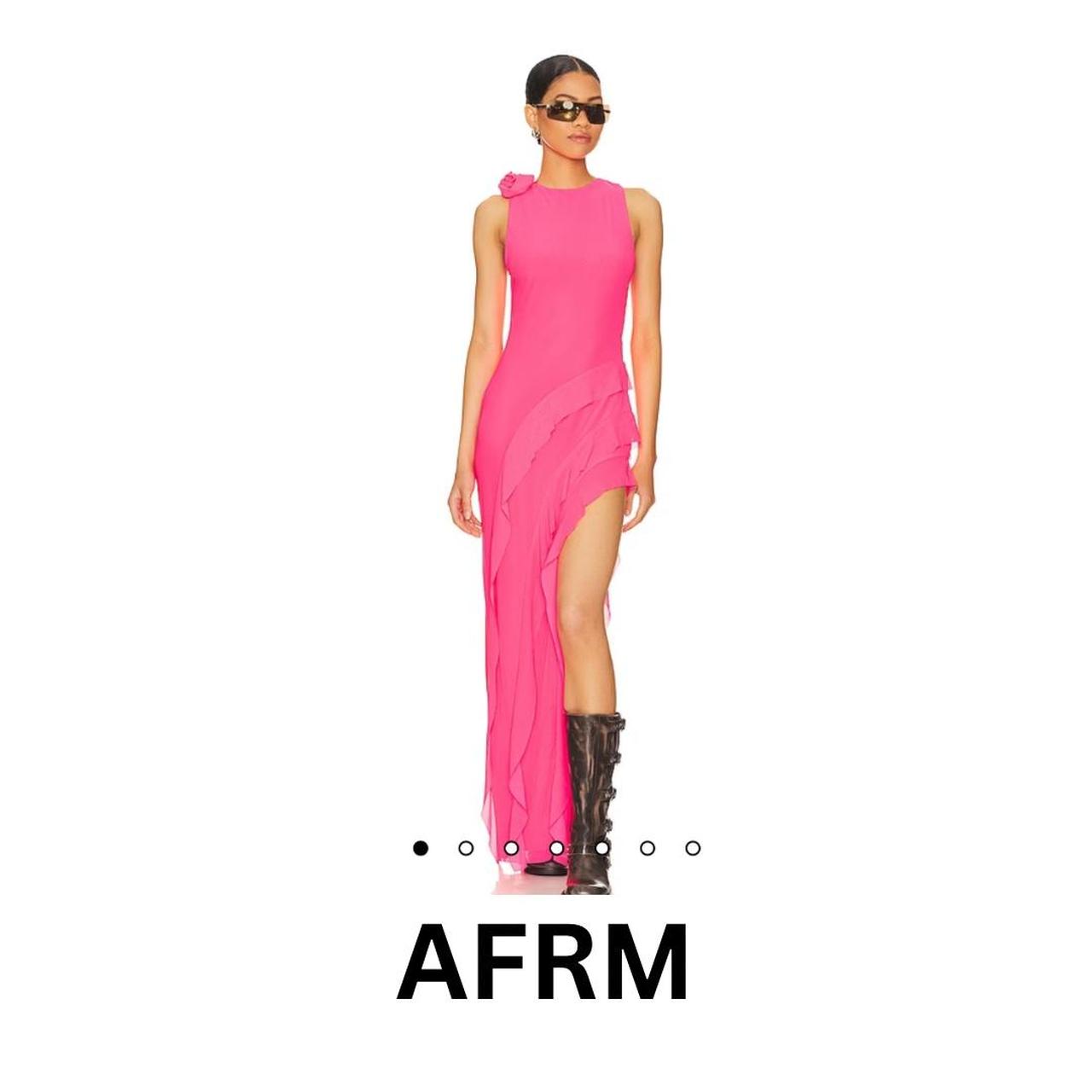 Afrm pink dress shops