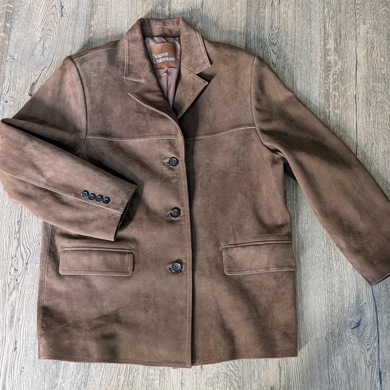 Source Unknown Women's Jacket - Brown – Brown sue… - image 3