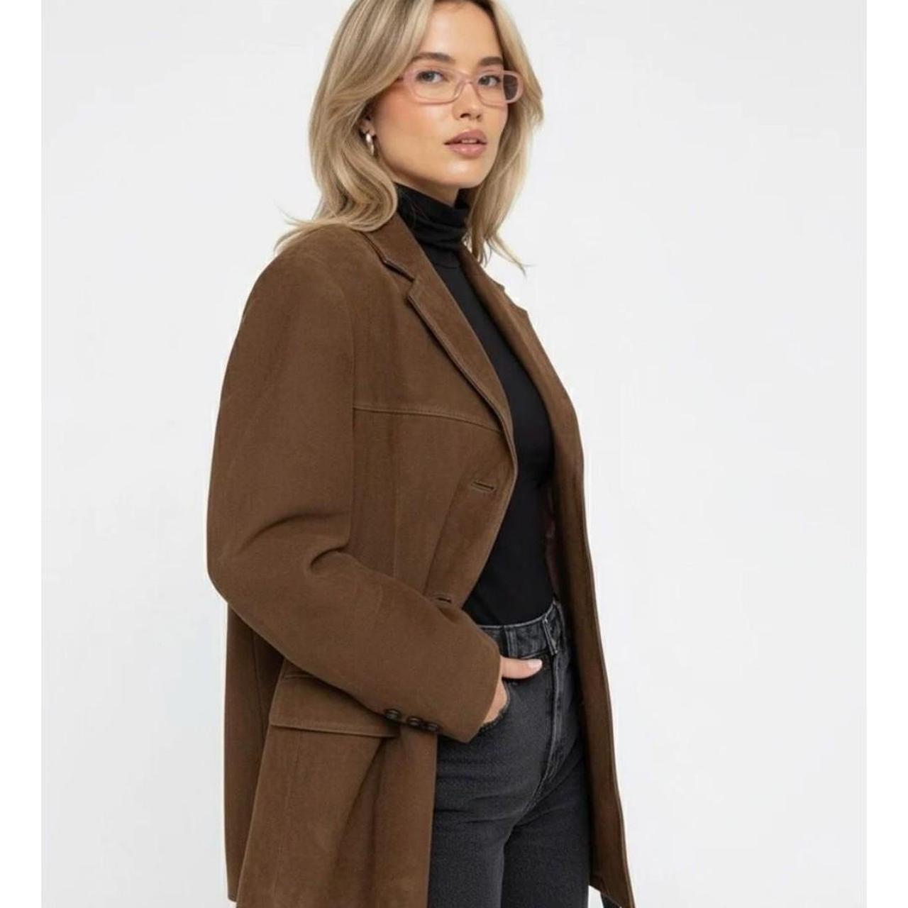 Source Unknown Women's Jacket - Brown – Brown sue… - image 2