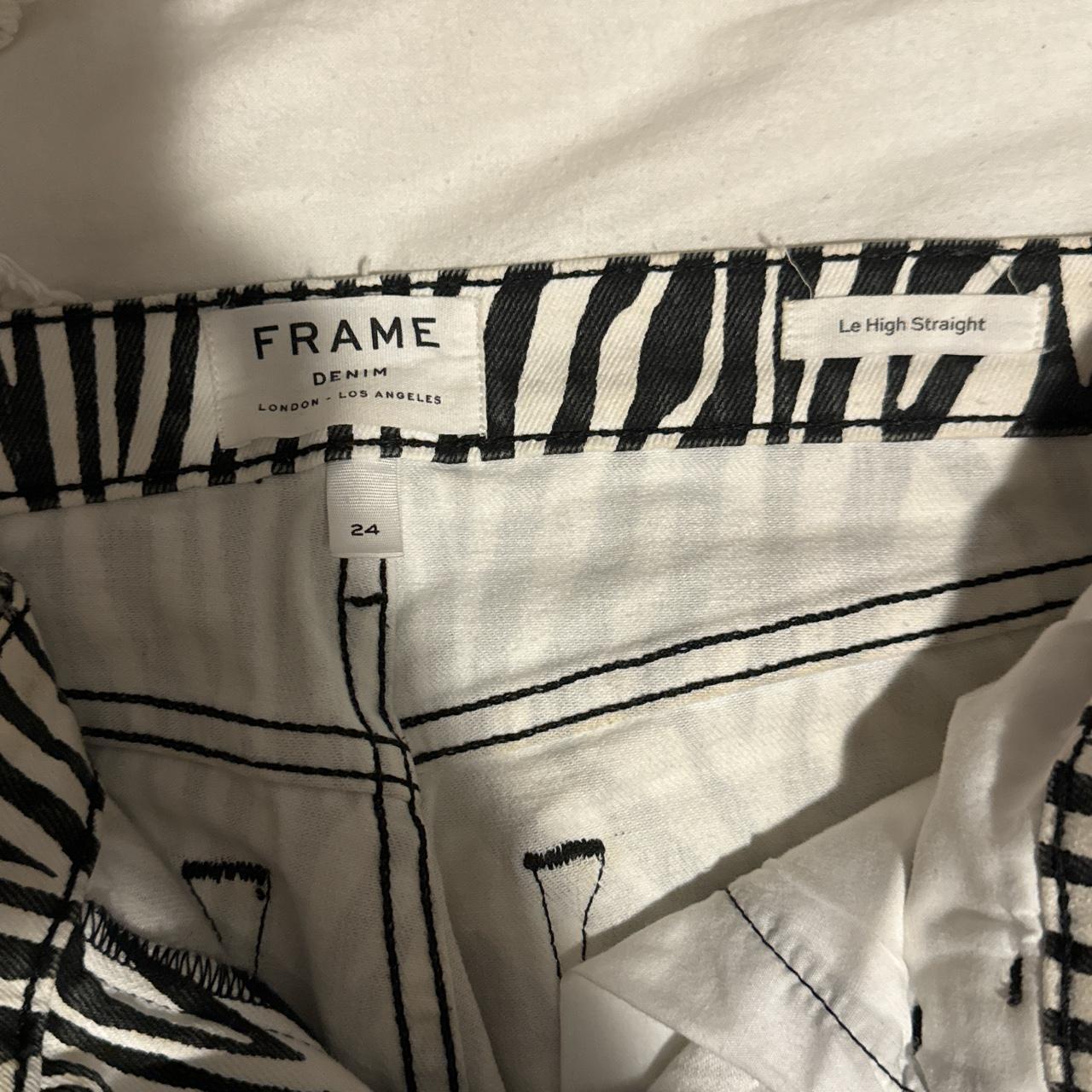 Y2k FRAME denim zebra shops jeans