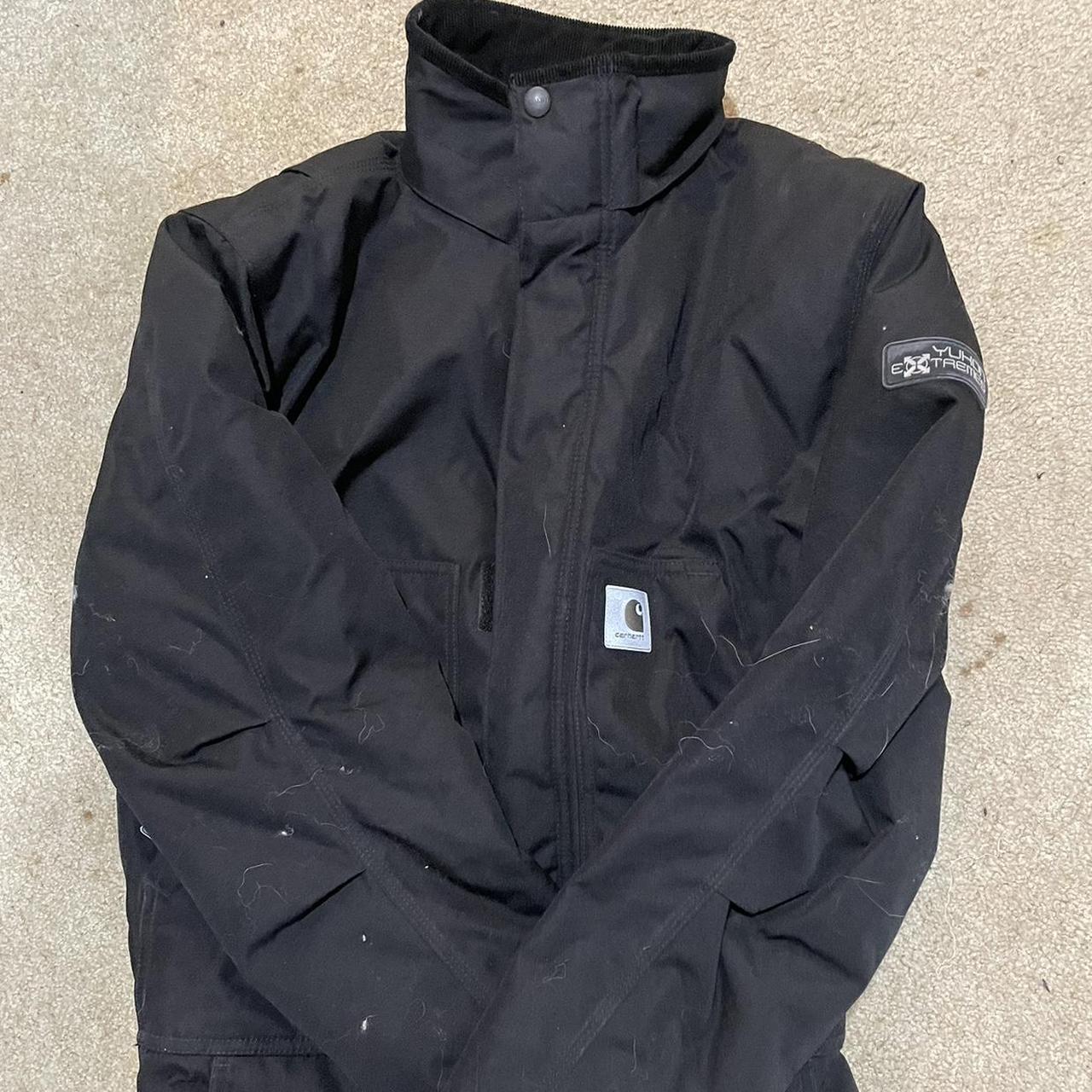 Carhartt Men's Black Dungareesoveralls Depop