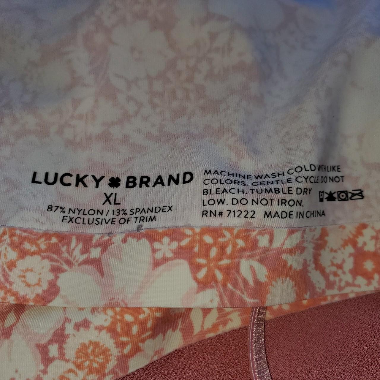 Lucky Brand Bralette. Size XL. super soft. Used but - Depop
