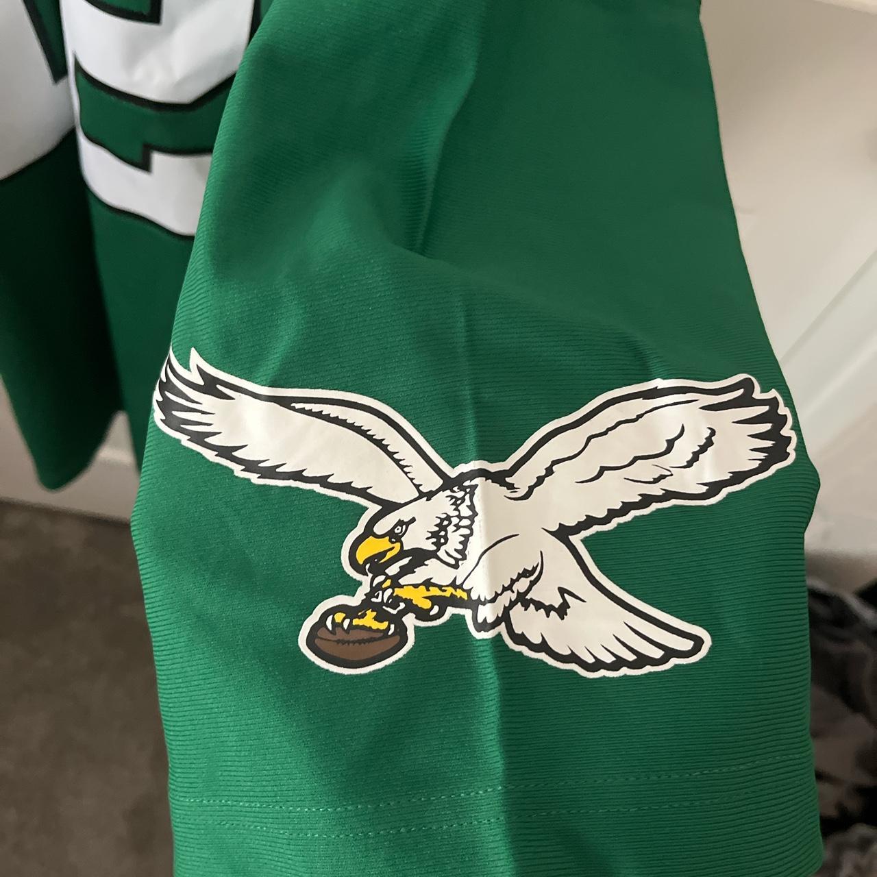 Mitchell & Ness Men's Randall Cunningham Kelly Green and White