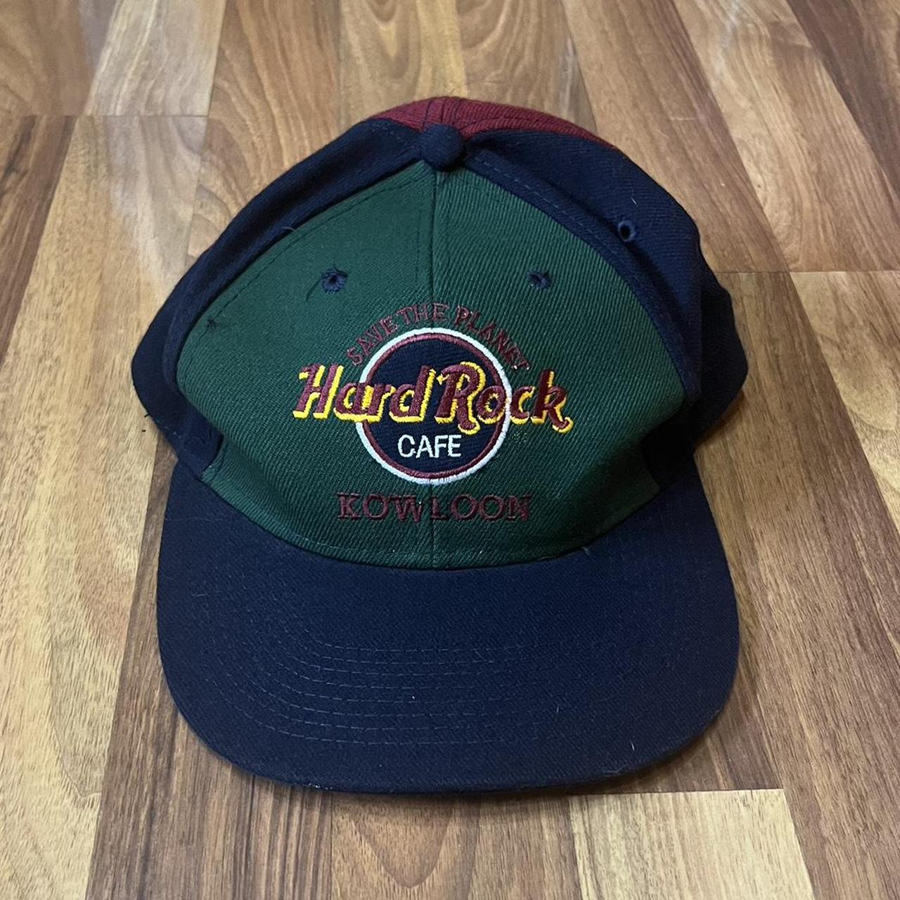 Vintage 90s Hard Rock Cafe Hat Depop