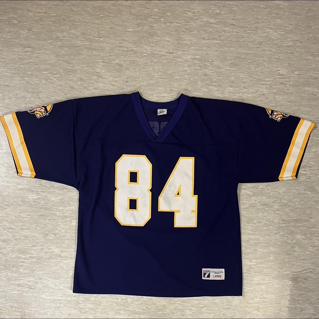 Vintage logo 7 randy moss jersey size xl #vintage - Depop