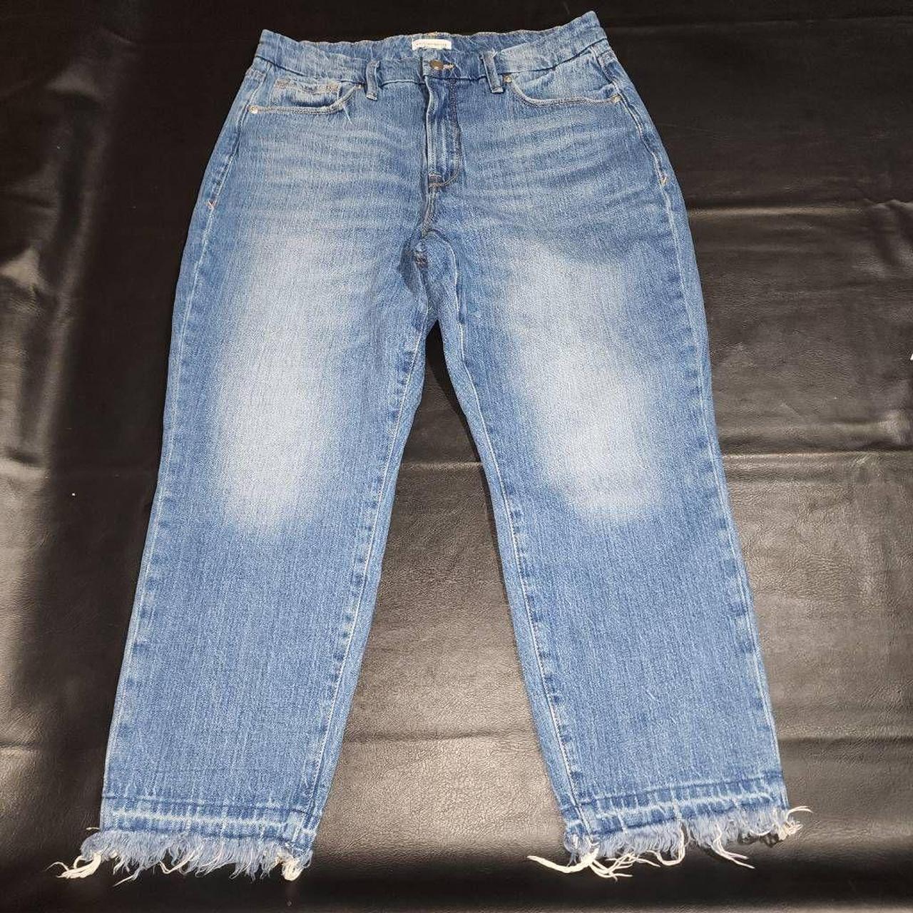 Good American Womens Capri Cropped Jeans 10/30 10 - Depop