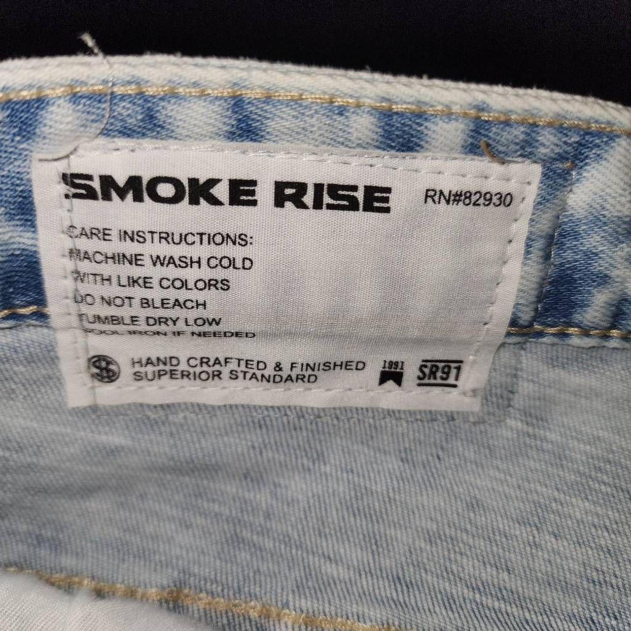 Smoke Rise Doodling Jeans Ombre Blue / 44 / 32