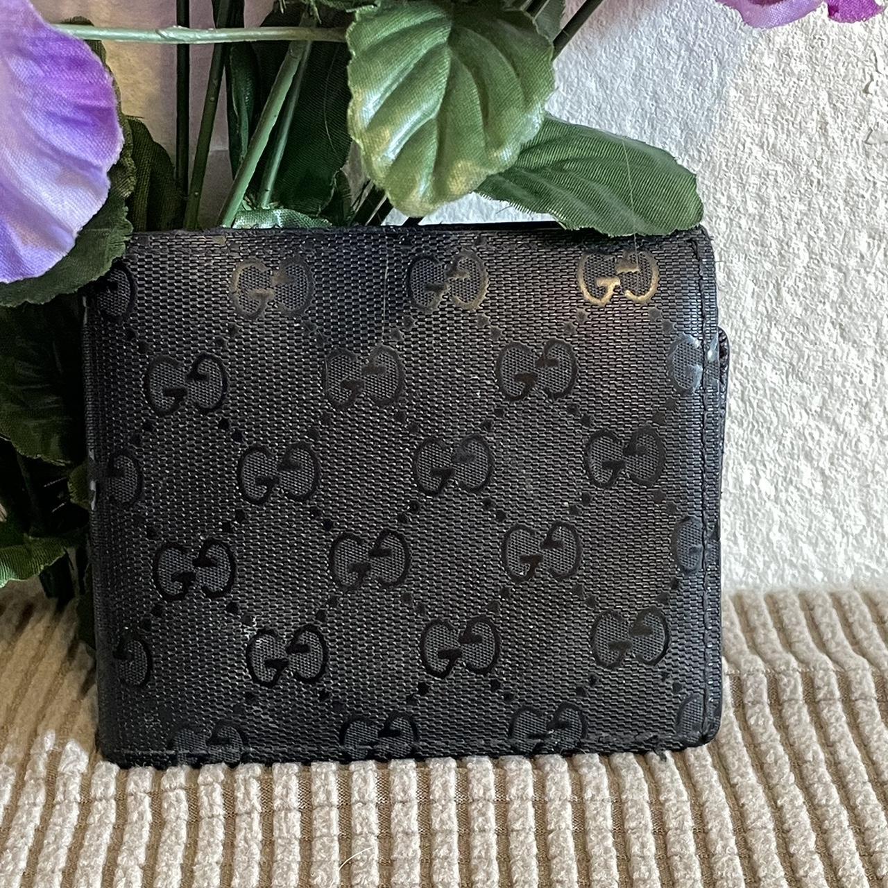 Porta agenda Gucci originale pelle marrone logo - Depop