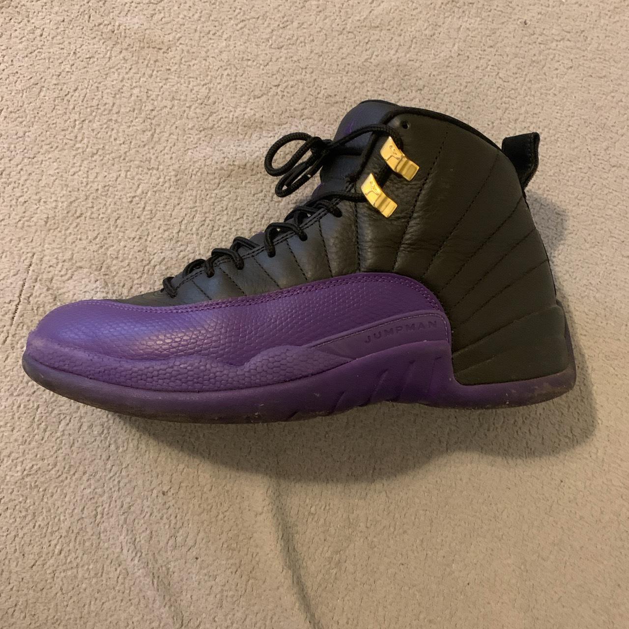 Jordan 12 Retro Field Purple 8.5 - Depop