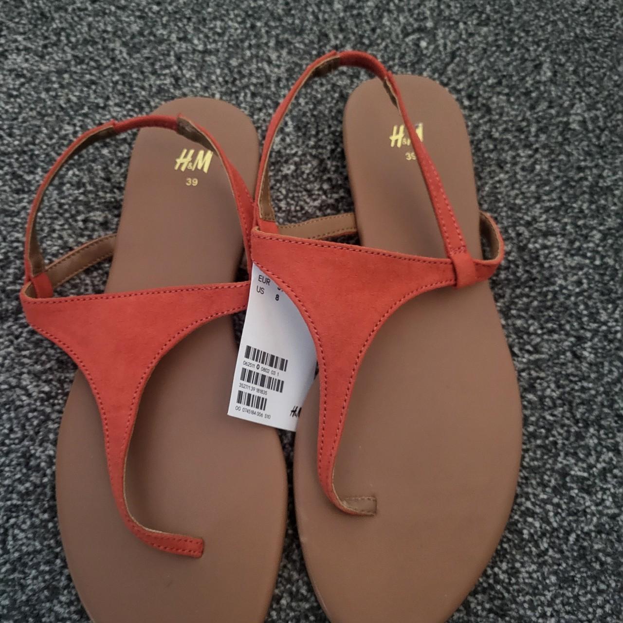 Brand new size 6 H M sandals Depop