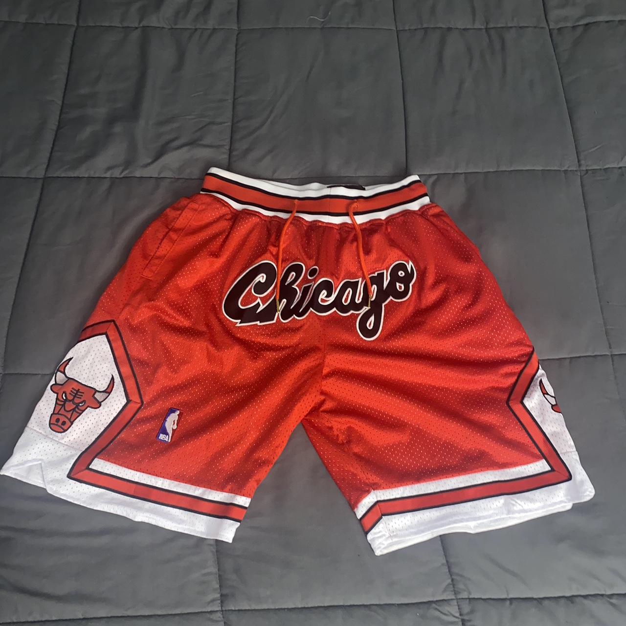 New! Mitchell & Ness x JUST DON 1997-98 Chicago Bulls Shorts