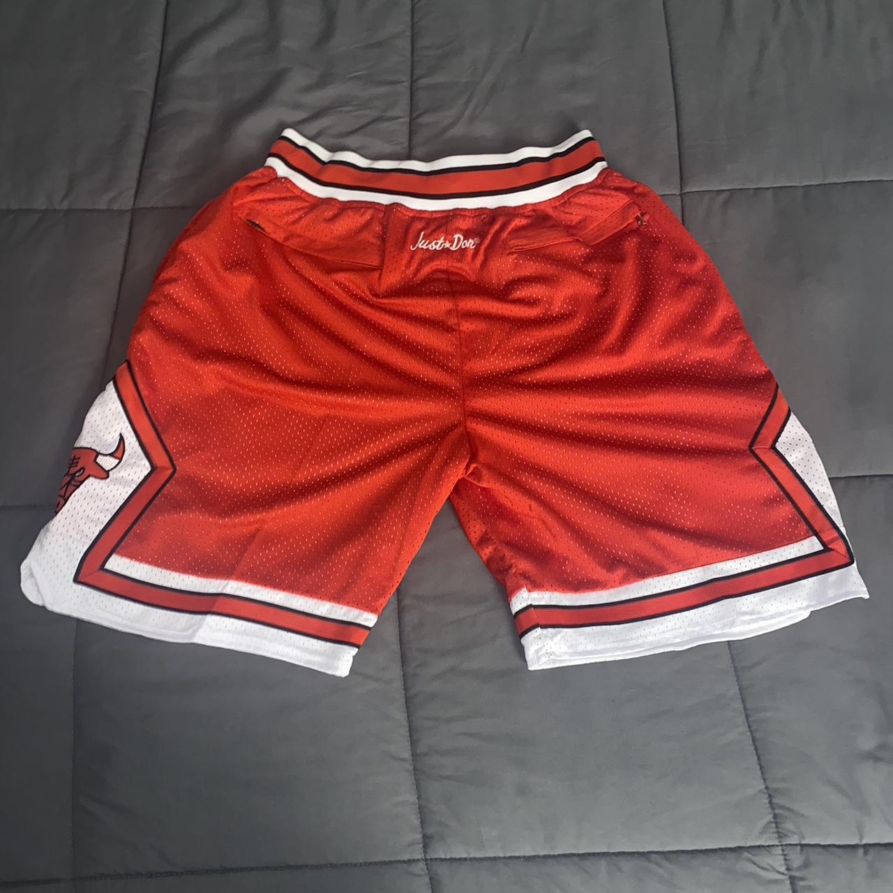 Vintage Nike Swingman Chicago Bulls Shorts Pretty - Depop