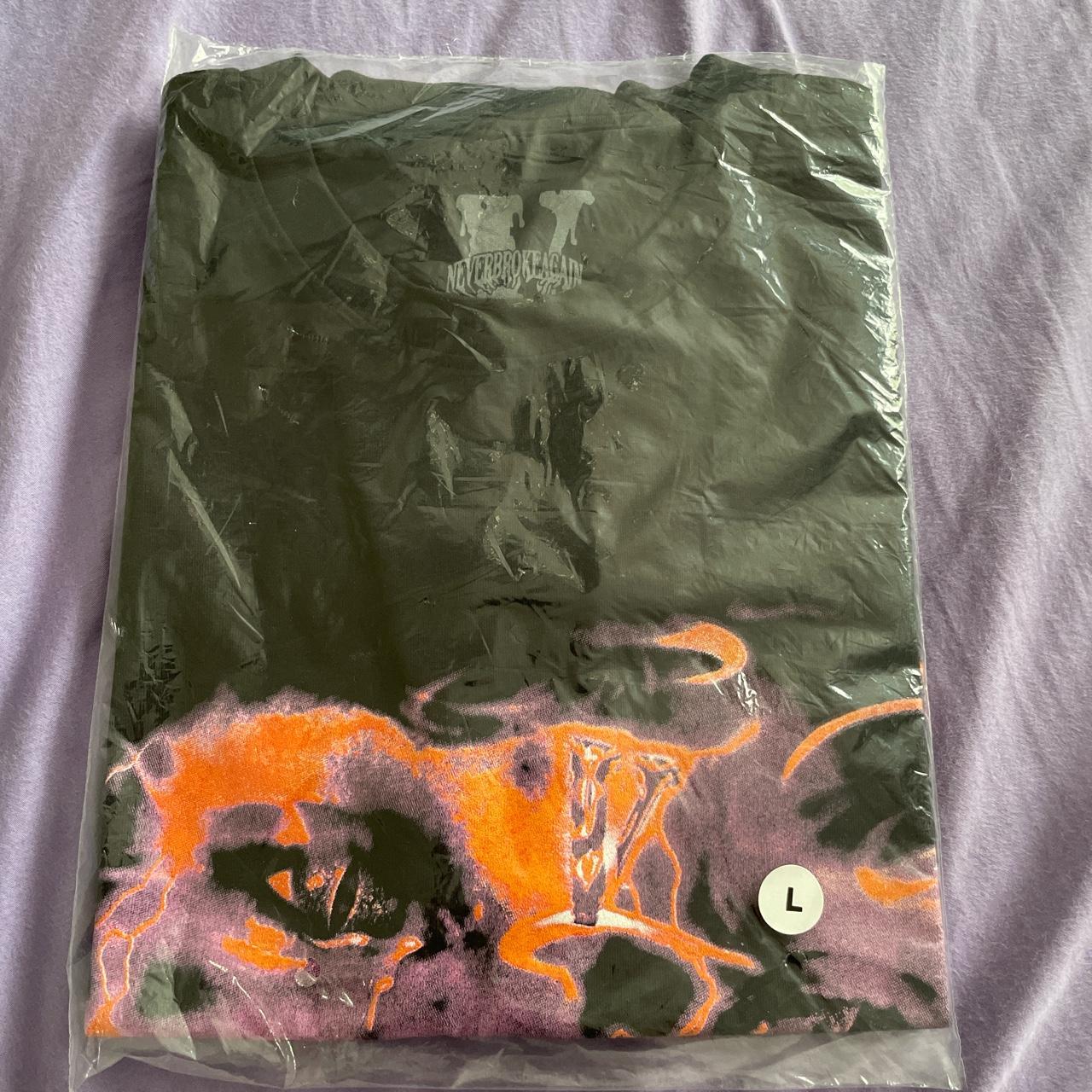 Vlone x Never Broke Again Eyes T-Shirt Black