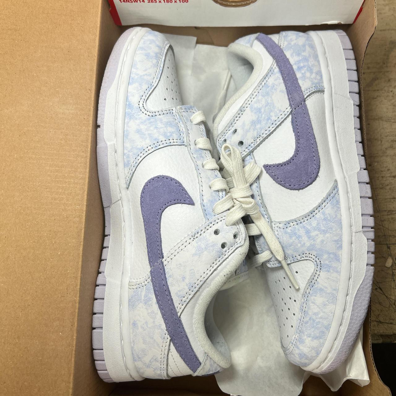 Women's Nike Dunk Low Og Color changing laces Depop