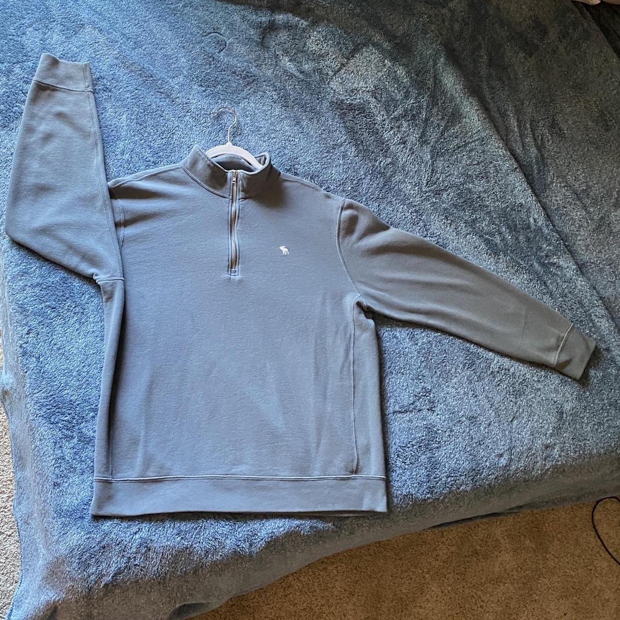 Abercrombie&Fitch Quarter Zip Sweater. Size L, in... Depop