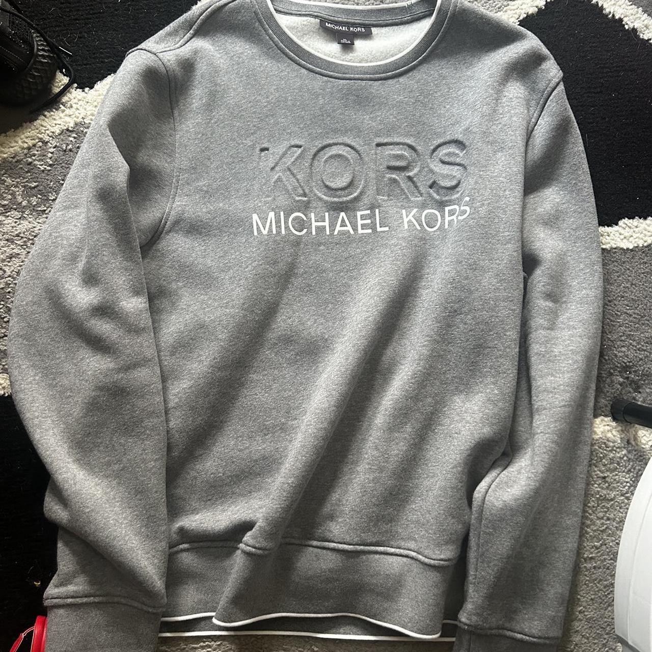 Michael kors grey sweater online