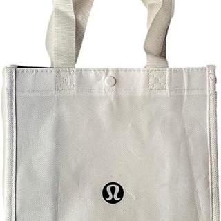 Lululemon Small Reusable Bags Black/White/Red 3 Bags - Depop