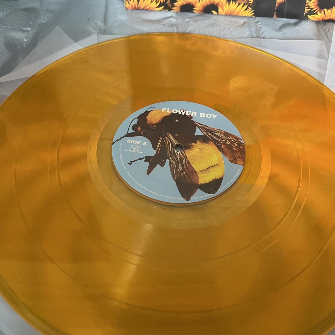 Good Tyler The Creator Flower Boy Orange Yellow Vinyl Record Colored Limited Edition