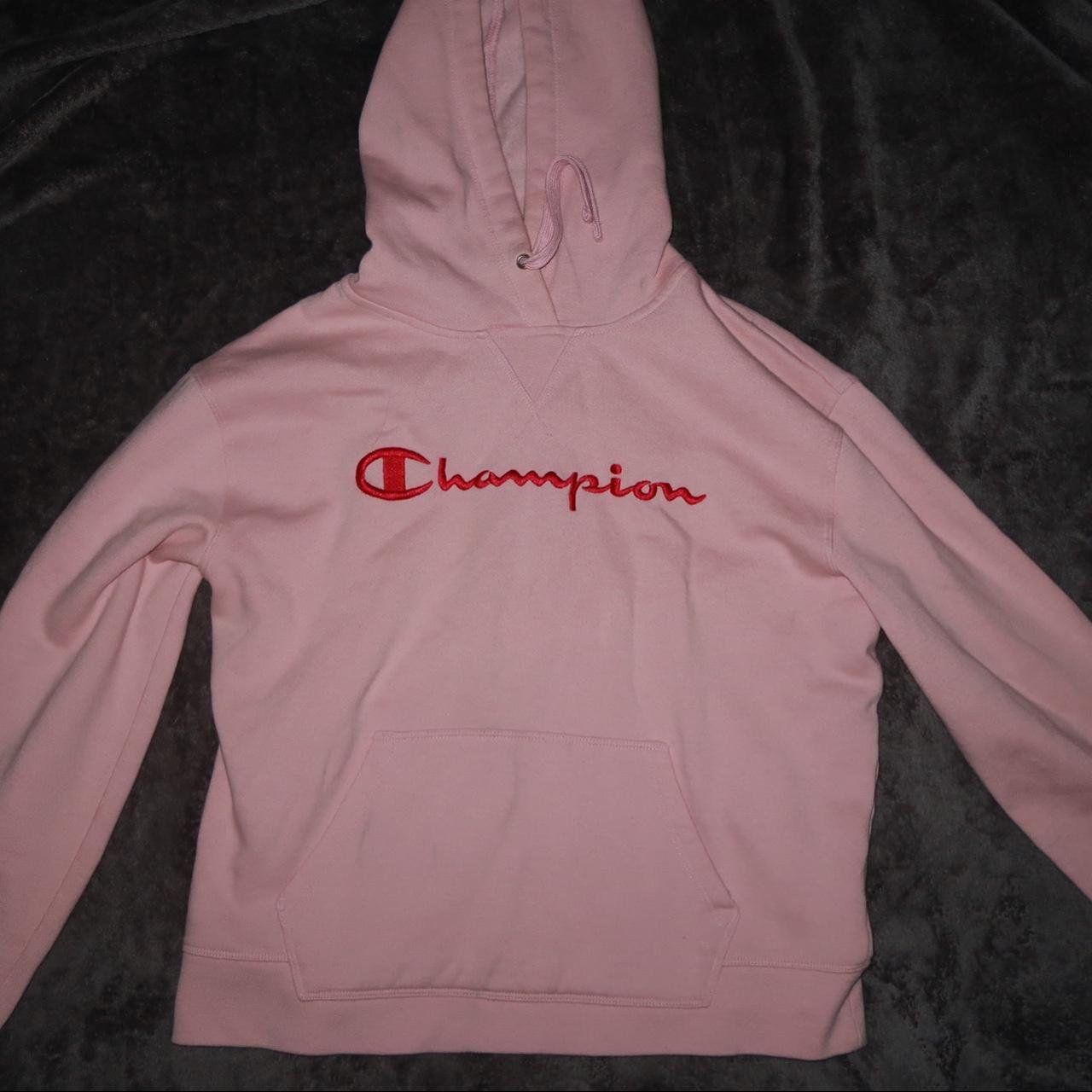 Light pink hotsell champion sweater