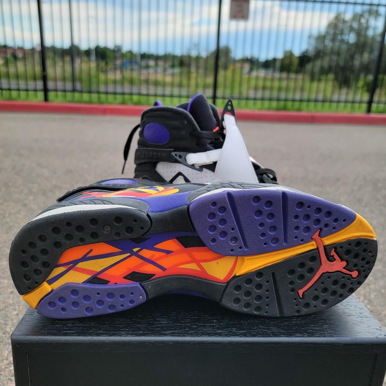 Jordan 8 3 peat hot sale fake