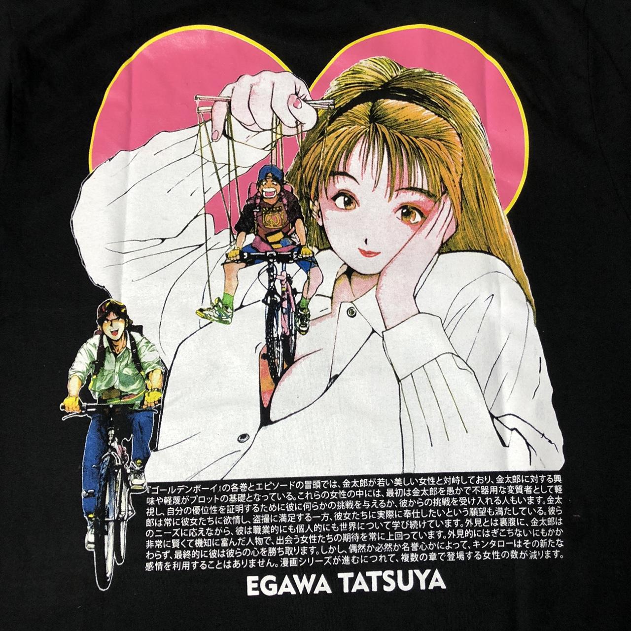 【入手困難☆90sアニメ】GOLDEN BOY Reiko S/S Tee XL Golden boy ✨ #90sanime #goldenboy