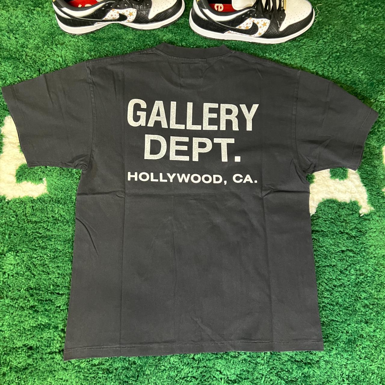 Gallery Dept Tshirt Black Spring 2023 Edition Brand... - Depop