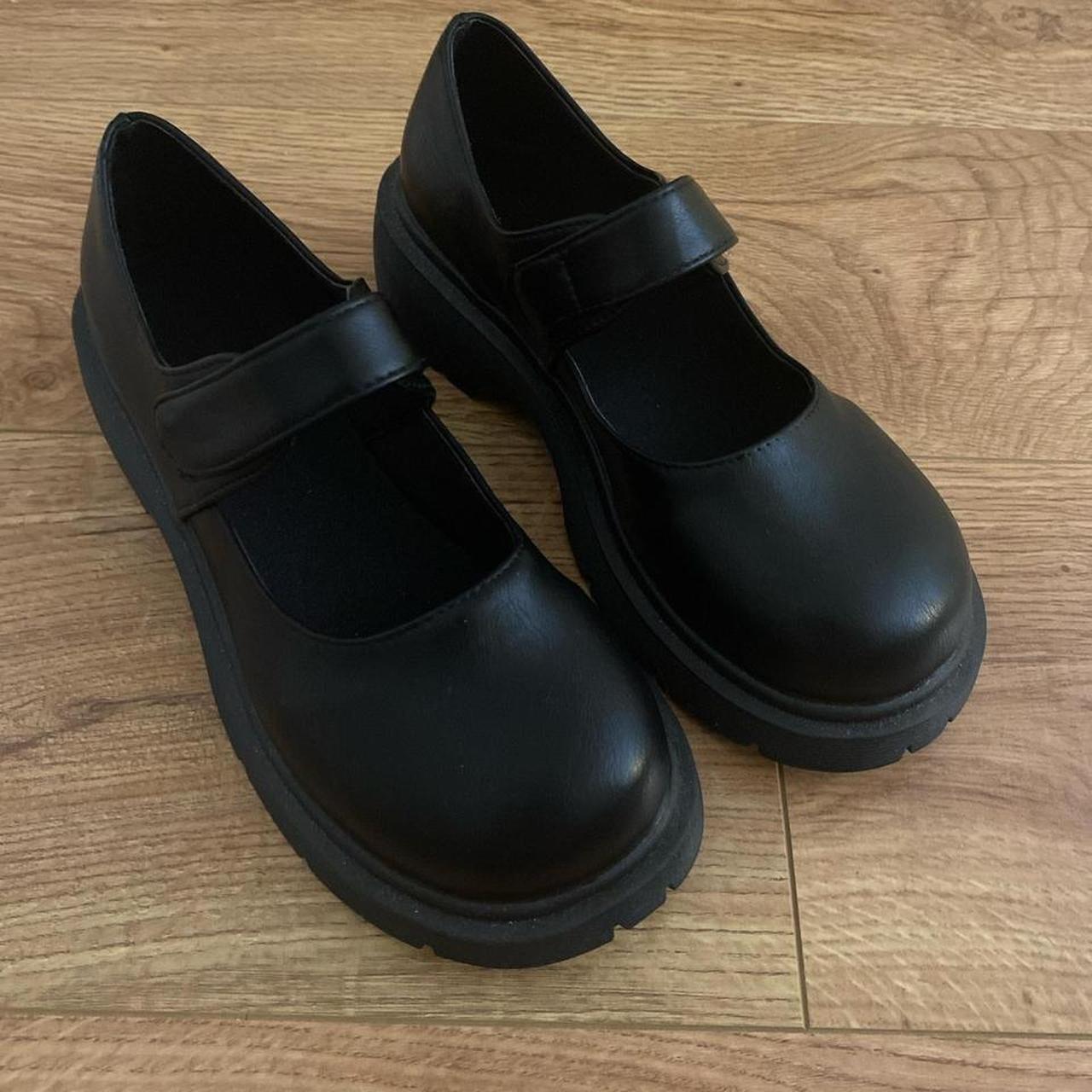 asos platform mary janes