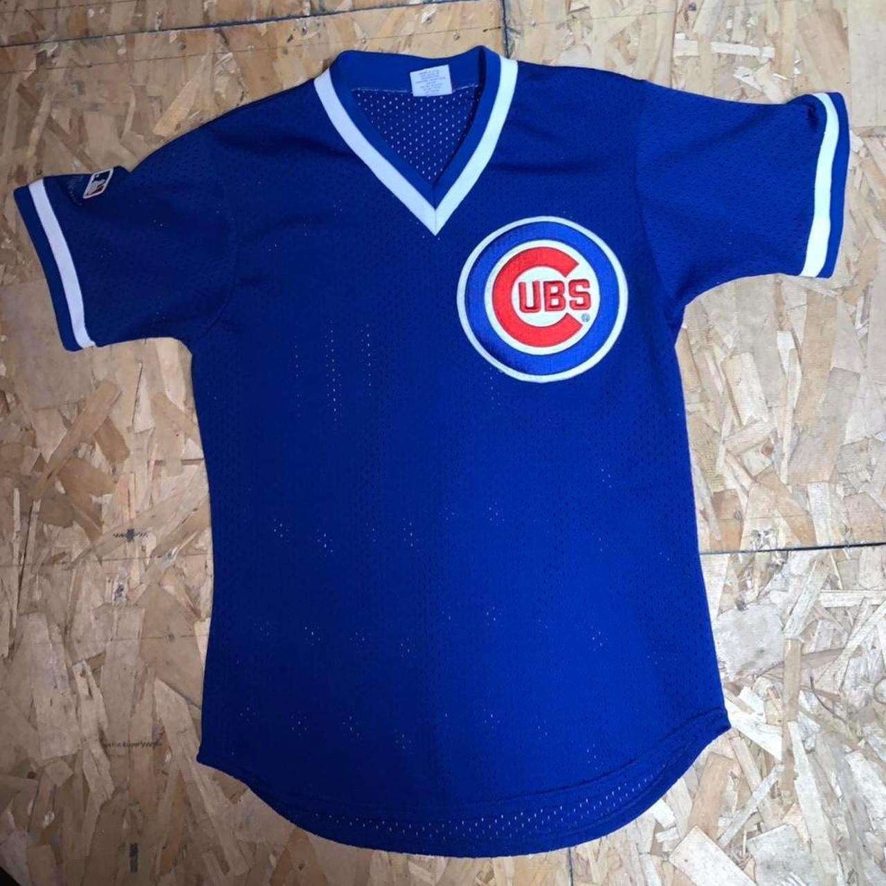 80s Chicago Cubs Jersey Shirt Size Medium 