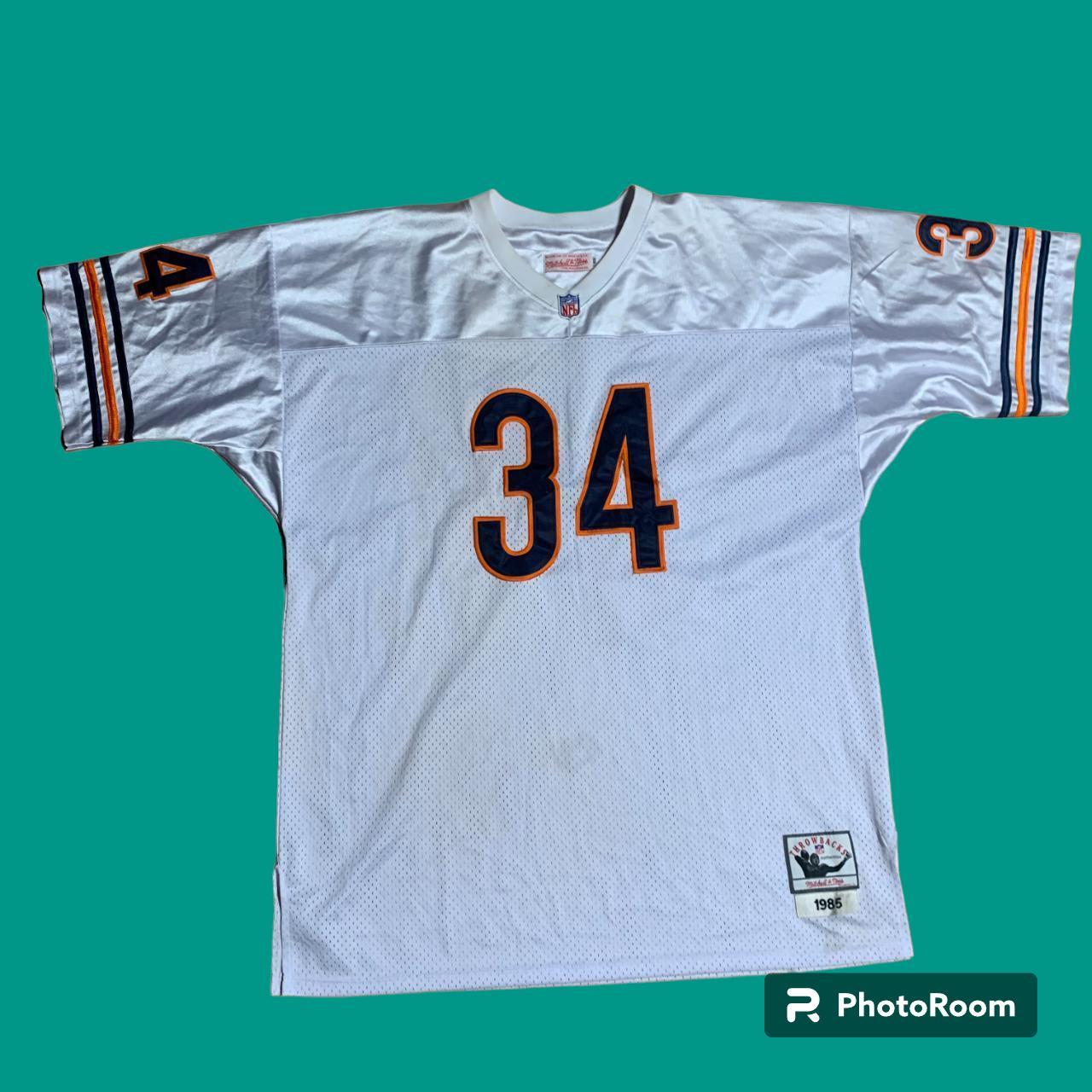 Mitchell & Ness Throwback Walter Payton Jersey Size - Depop