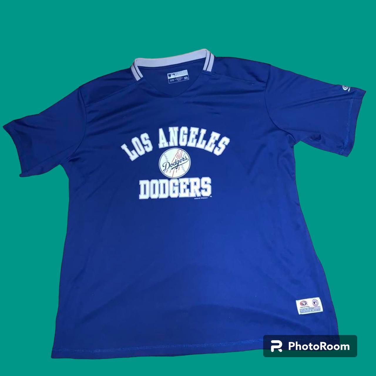 LA Dodgers True Fan Genuine Merch Baseball Jersey - Depop