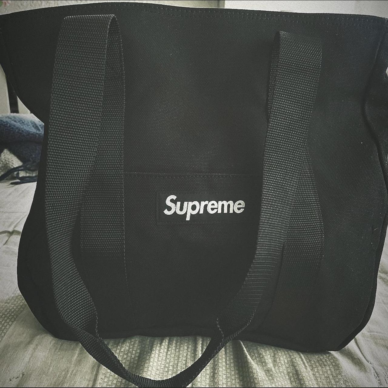 Supreme paper tote bag. Not ever really used this - Depop